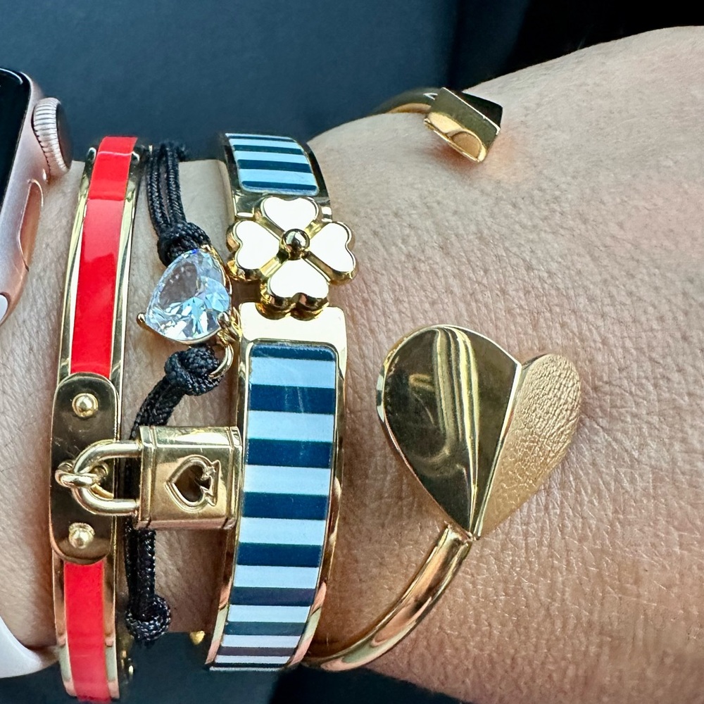 NWOT KATE SPADE ♠️ NEW YORK Gold Tone Arrow Cuff Bracelet - Picture 4 of 6